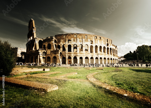 Photo: Colosseum in Rome, Italy Colosseum in Rome, Italy