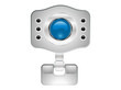 abstract web camera icon abstract web camera icon