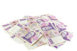 czech banknotes nominal value one and two thousand crowns