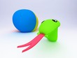 Peluche serpe, serpente, biscia che striscia