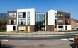canvas print picture - modern apartments