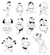 Cartoon Facial Expressions