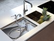 Sink for kitchen ware