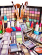 Decorative cosmetics for makeup. Decorative cosmetics for makeup.