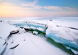 Ice and horizon.