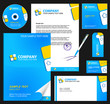 Business style (corporate identity) template 6: blue