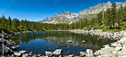 Photo: Alpe Devero - lago nero panorama Alpe Devero - lago nero panorama
