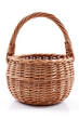 basket  on a white background
