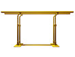 Parallel bars in gold Parallel bars in gold