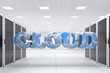 Cloud Computing in server room