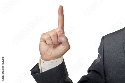Photo: Finger up Finger up