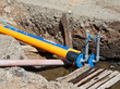 Arbeiten an der Gasleitung - Absperrventil Arbeiten an der Gasleitung - Absperrventil