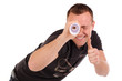 Junger Mann positiv
