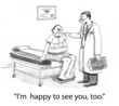 Illustration: Patient Does Not Like Going to the Doctor Patient Does Not Like Going to the Doctor