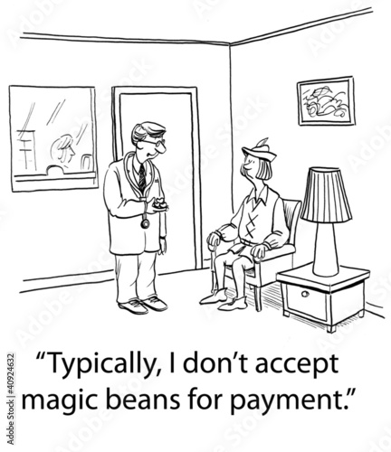 Illustration: Payment for Doctor's Services Payment for Doctor's Services