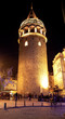 Galata Towers at the Istanbul Turkey 1