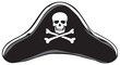 Black Pirate Hat