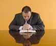 Catholic Man Praying