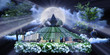 Rose gardens and views of Jeddah at night Rose gardens and views of Jeddah at night