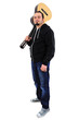 Foto: Young man with acoustic guitar Young man with acoustic guitar