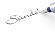 Stift Konzept - Sünde!