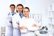 Young doctors at work