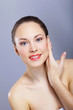 Portrait of beautiful young woman