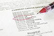 Photo: closeup of newspaper classified section - healthcare field closeup of newspaper classified section - healthcare field