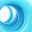 Abstract background: blue tonnel made of twirl Abstract background: blue tonnel made of twirl