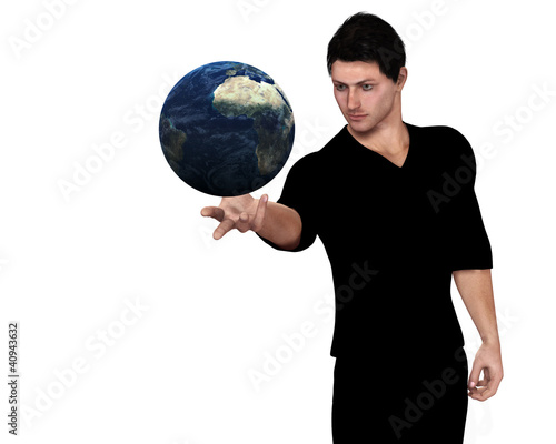 Illustration: The World In My Hands The World In My Hands