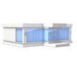 Architectural Model of the showroom