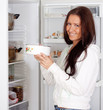 woman with saucepan