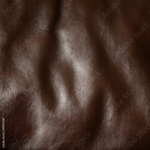 Photo: brown leather texture brown leather texture
