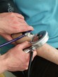Pressure gauge, close-up