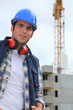 Construction worker on site Construction worker on site