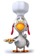 Poulet frites