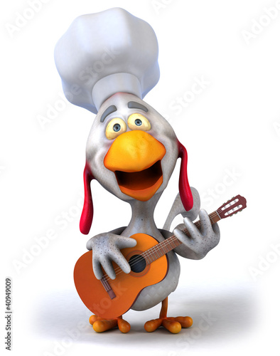 Illustration: Poulet chef Poulet chef
