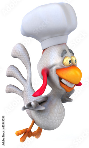 Illustration: Poulet chef Poulet chef