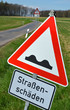 achtung straßenschäden!
