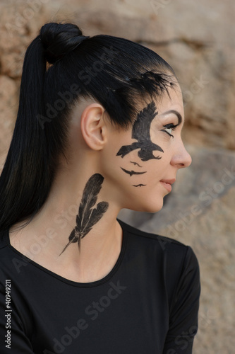 Photo: Girl - Raven Girl - Raven