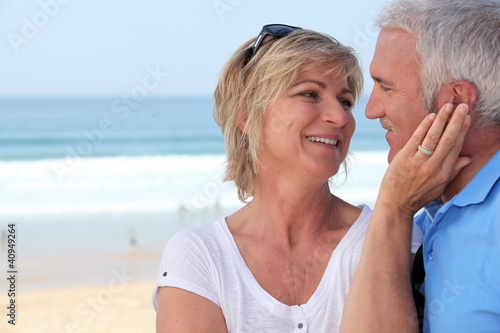 Photo: Couple at the beach Couple at the beach