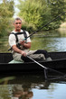Fisherman in a boat