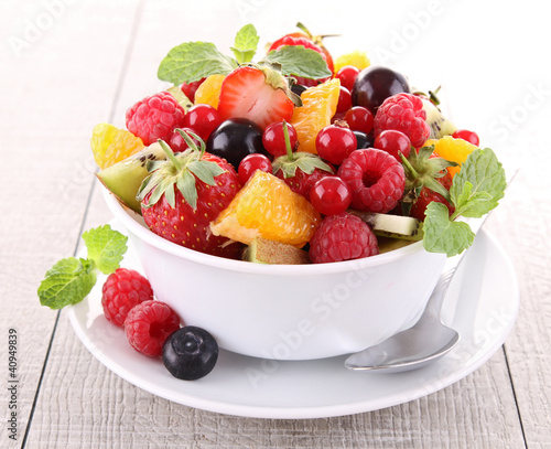 Photo: fresh fruits salad fresh fruits salad