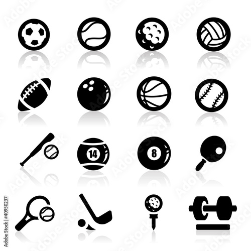 Vector: Sports icons set Elegant series Sports icons set Elegant series