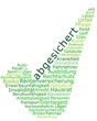 abgesichert