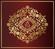 Ganesha, traditional Hindu wedding card design, India