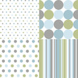 seamless patterns, polka dots