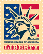 USA postage stamp.