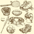 vintage sports equipment