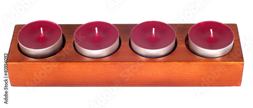 Photo: Four candles Four candles
